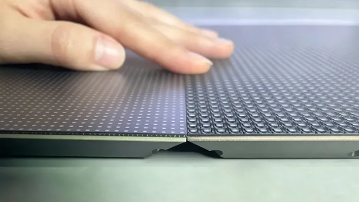 Glue on board led display